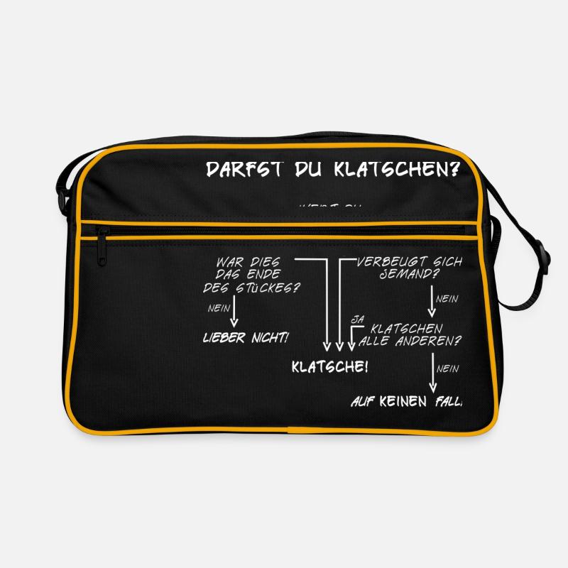 Klatschanleitung Retro Tasche