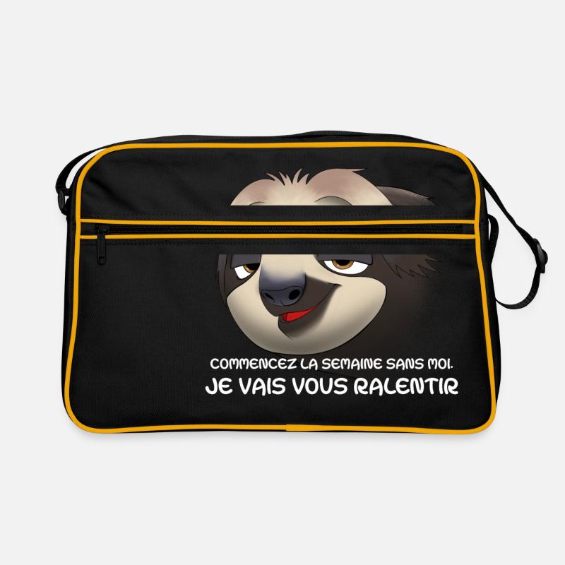 Commencez la semaine sans moi... Sac Retro