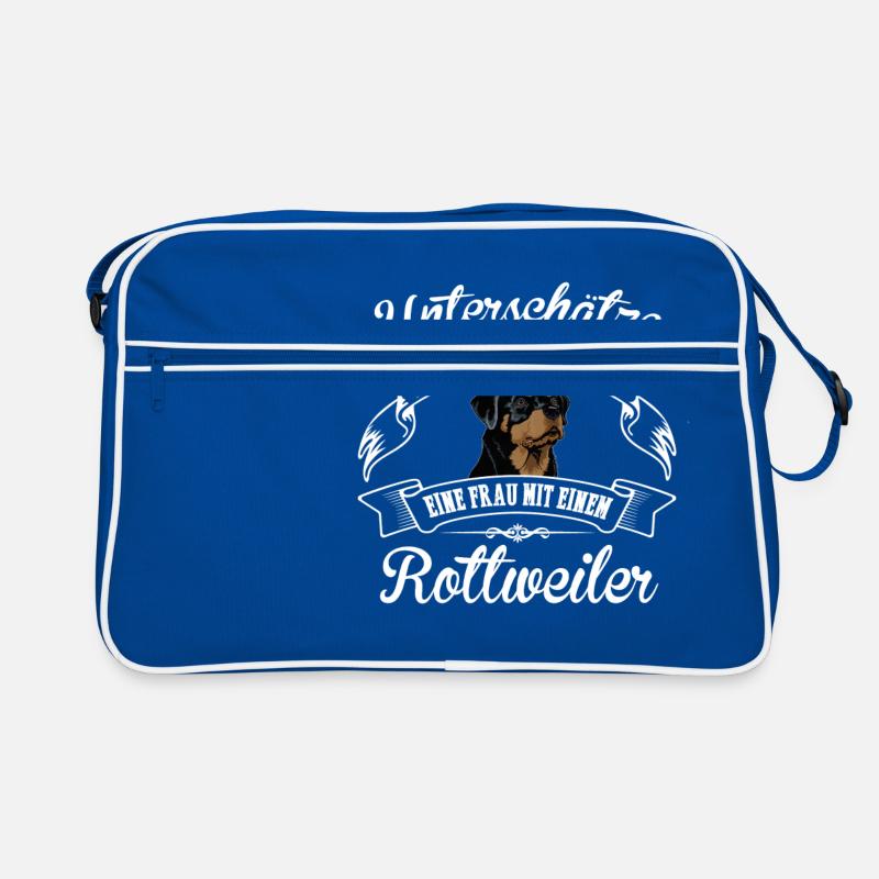 Rottweiler Retro Tasche