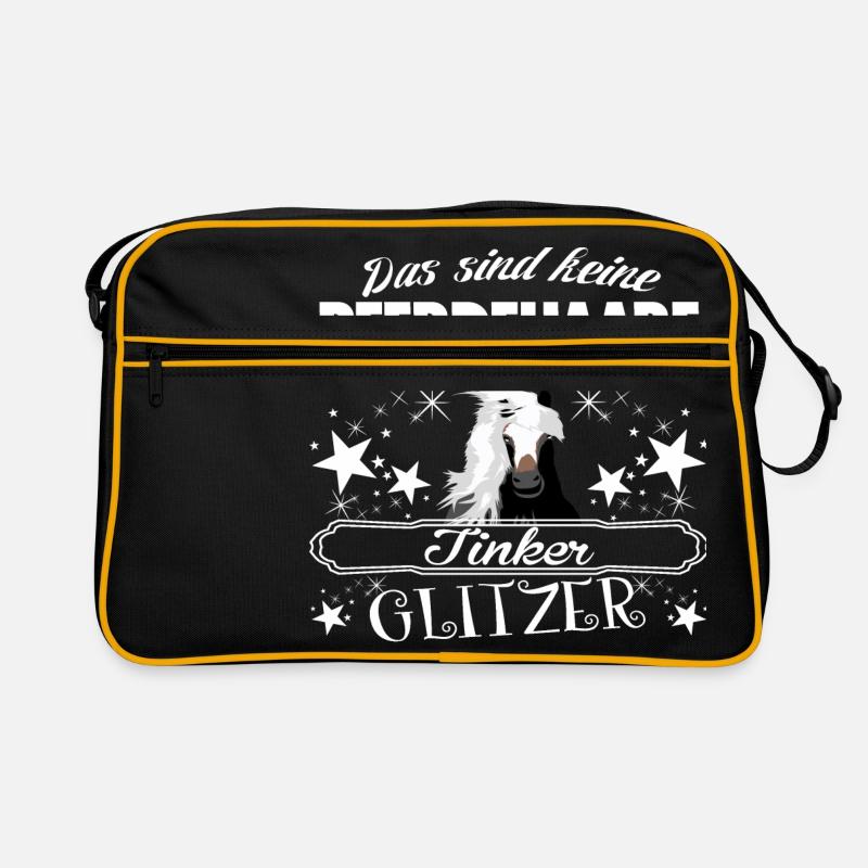 Tinker - Retro Bag - black/gold