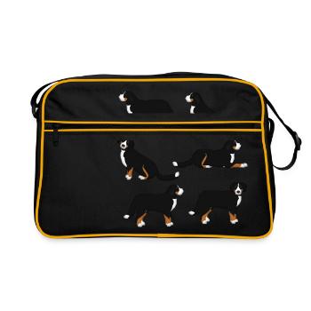 Sélection de Bouvier Bernois - Sac Retro - noir/or - Devant