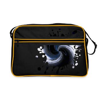 Splash Ink - Retro Bag - black/gold - Front