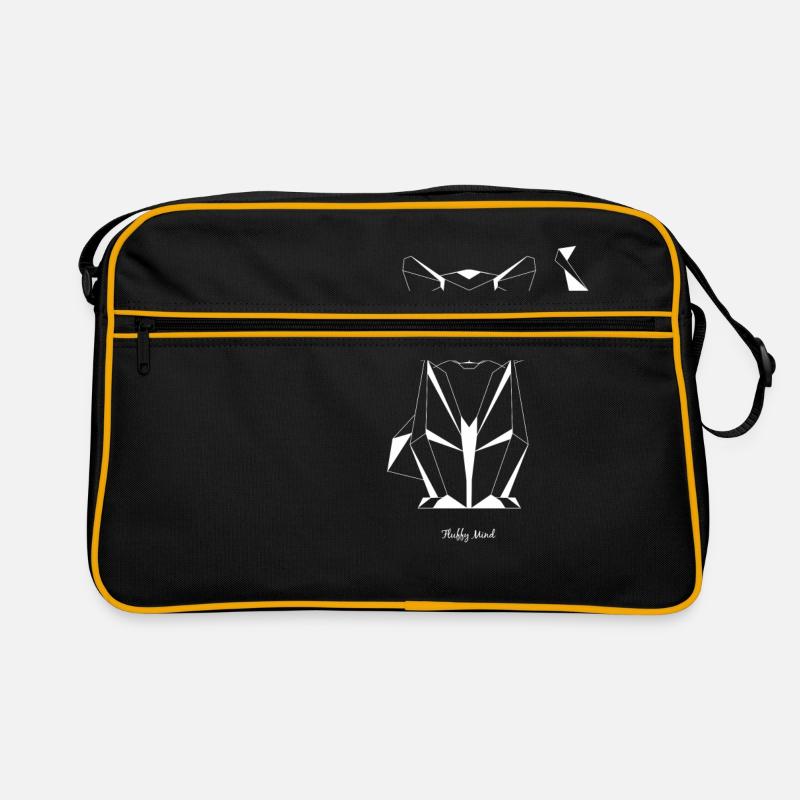 Chat origami Sac Retro
