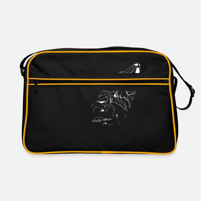Loup origami Sac Retro