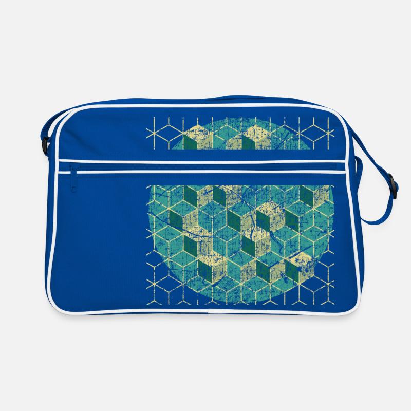Geometrie Retro Tasche