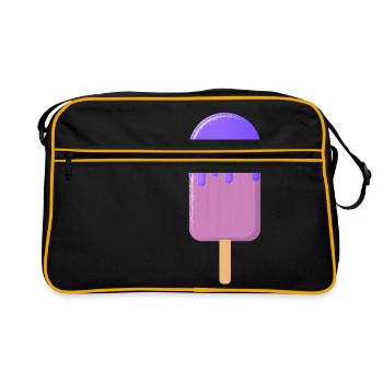 Sucettes 002 allround Designs - Sac Retro - noir/or - Devant