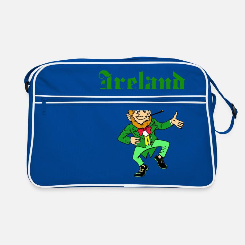 Ireland St Patrick Leprechaun Retro Bag