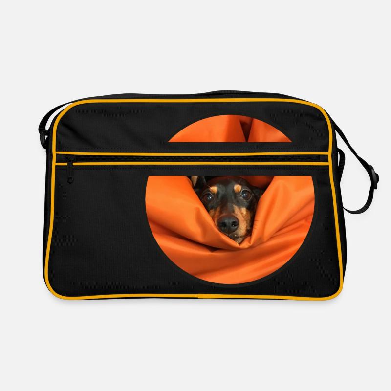 De intriqués gefressener Pinscher Sac Retro