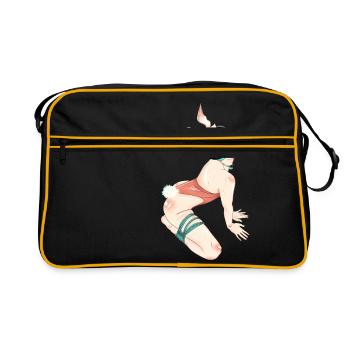Bunny Play - Retro Bag - black/gold - Front