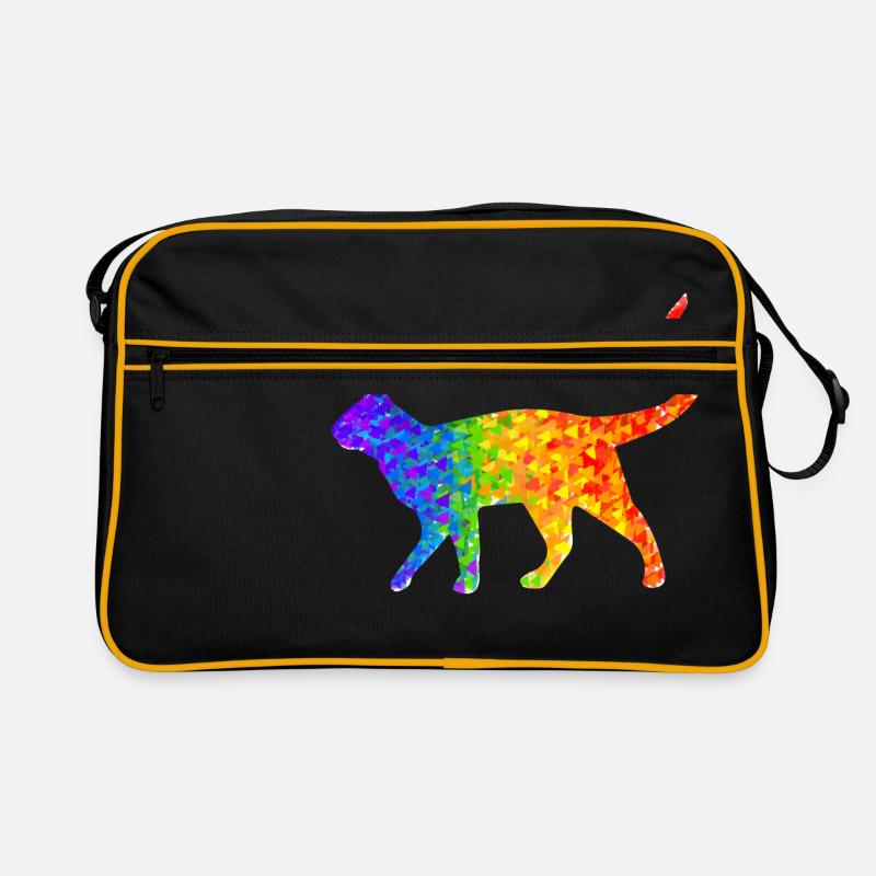 Rainbow cat Retro Bag
