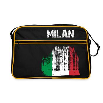 City design Milan Cathedral 64Y - Retro Bag - black/gold - Front