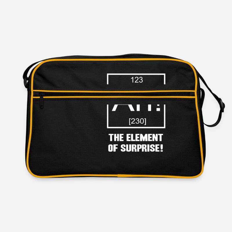 Ah! L'élément de surprise! Sac Retro