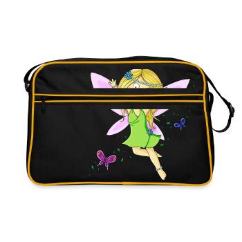 Frais bande dessinée douce - Sac Retro - noir/or - Devant