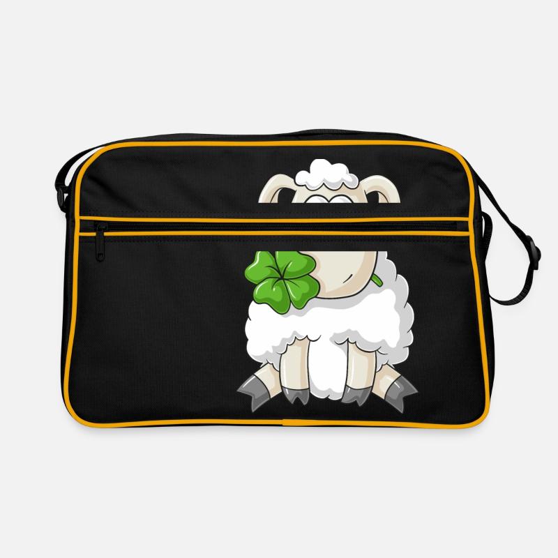 Glücks Comic Schaf Retro Tasche