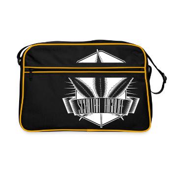 Schillah - Highlife Blanc 02 - Sac Retro - noir/or - Devant