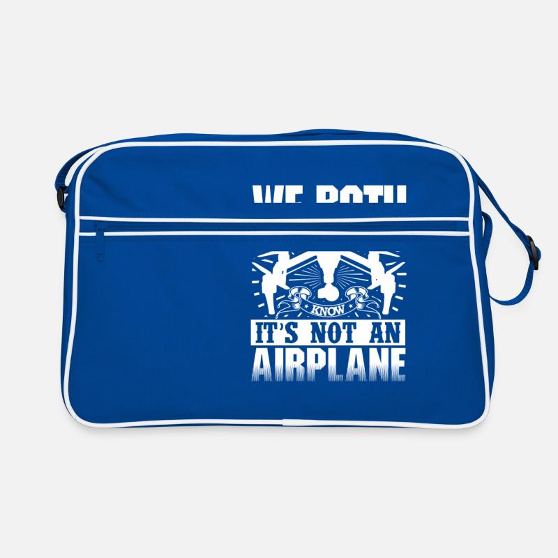 We both Know it's not an Airplane Retro Bag
