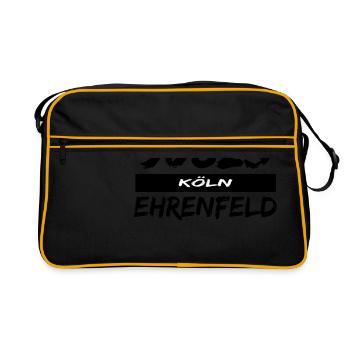 50823 Cologne Ehrenfeld - Retro Bag - black/gold - Front