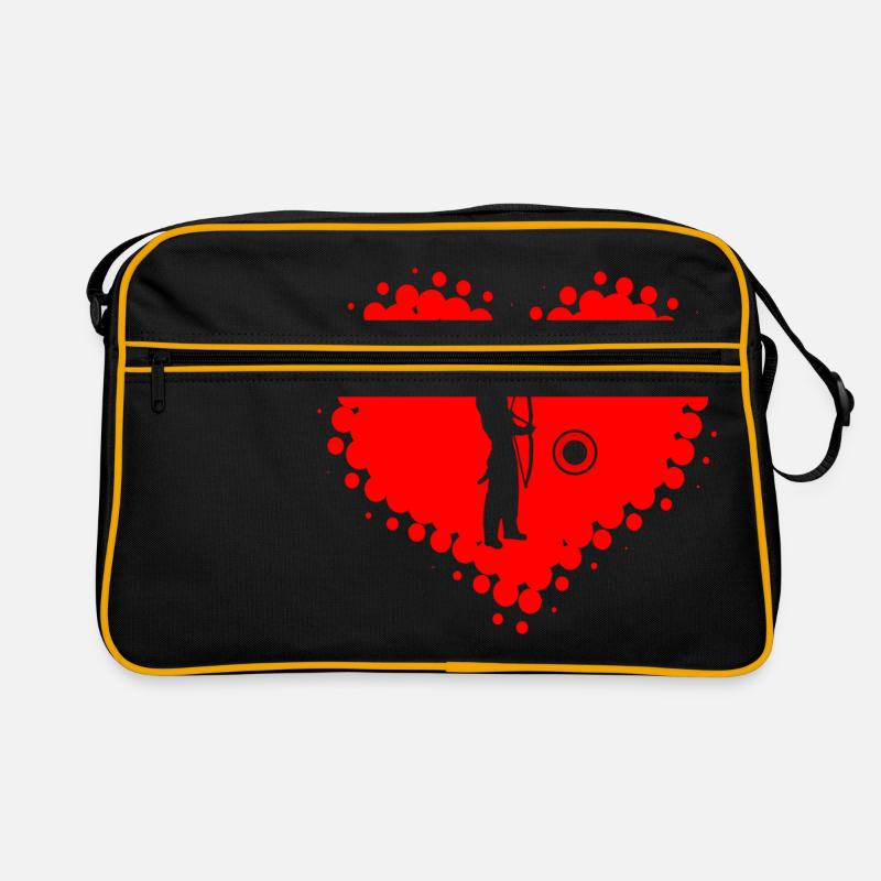 Ich Liebe Bogensport - Bogenschiessen Pfeil Bogen Retro Tasche