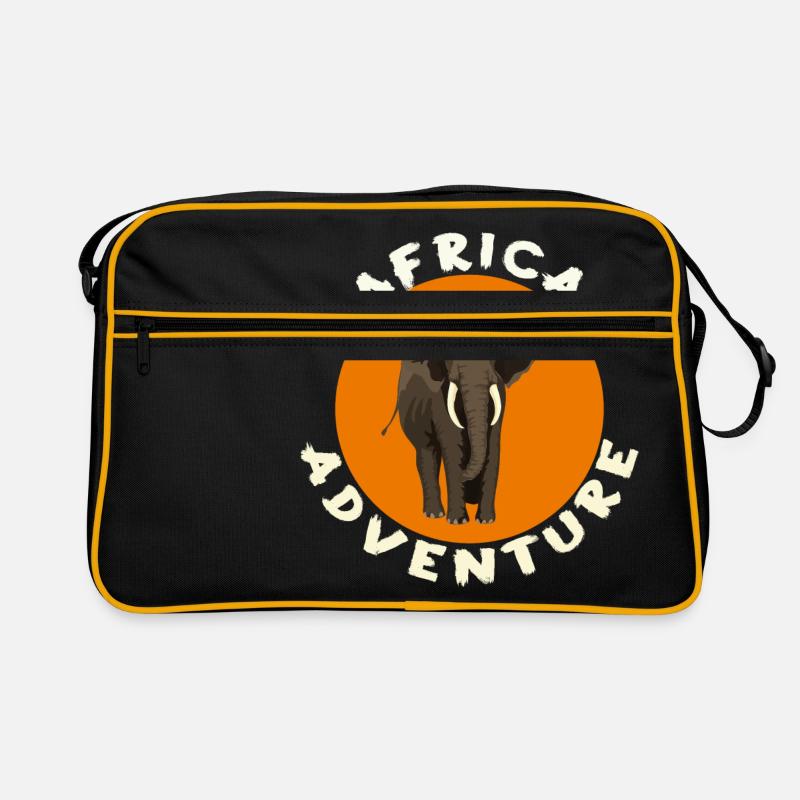 Abenteuer Afrika Retro Tasche