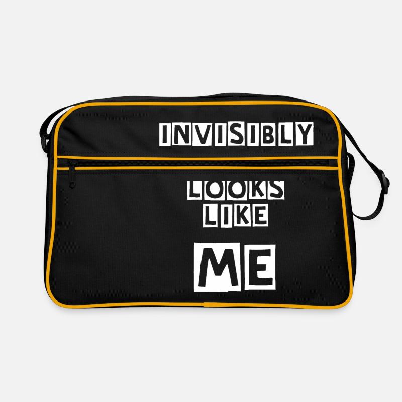 Invisibly Disabled White Retro Bag