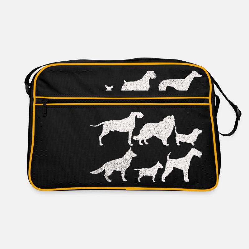 CHIENS CHIENS CADEAUX Sac Retro