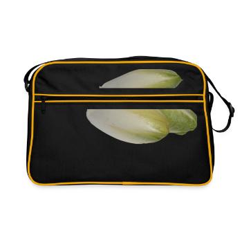 laitue salade de laitue Halloween légumes vegetables12 - Sac Retro - noir/or - Devant