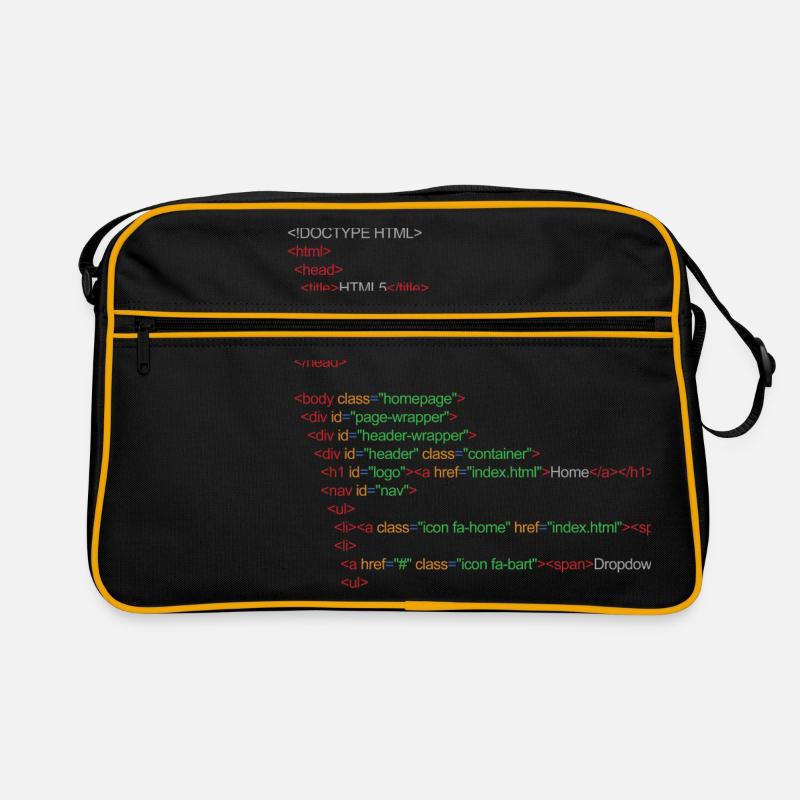 Code HTML5 Sac Retro