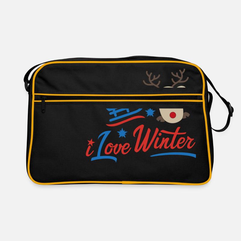 Winter Retro Tasche
