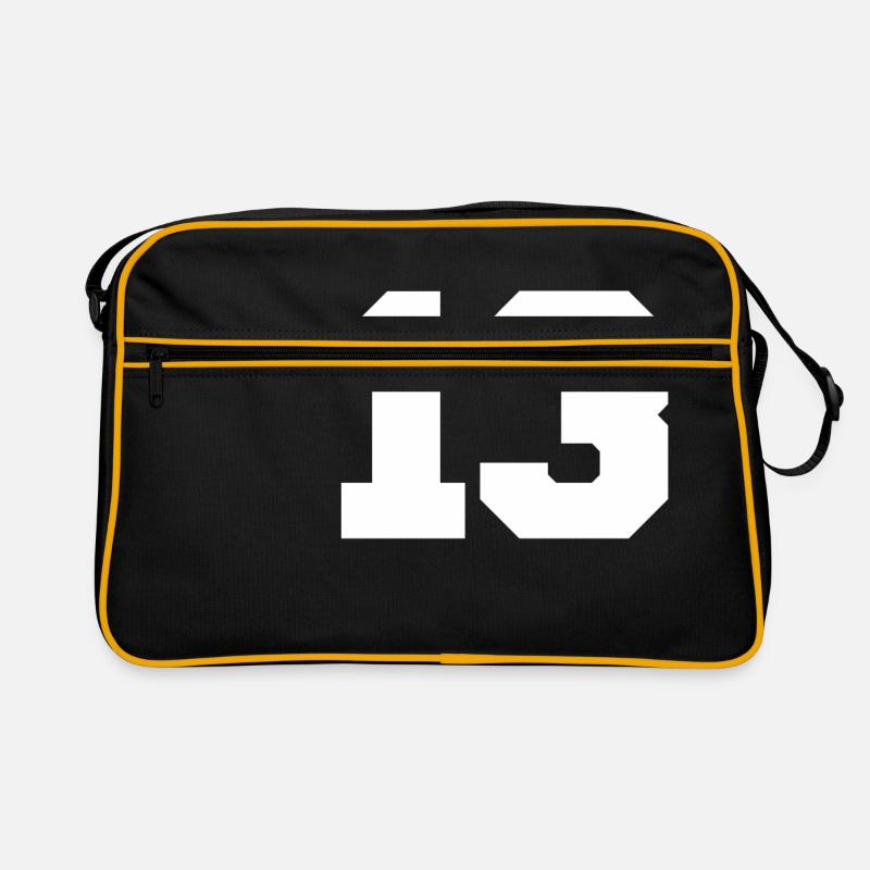 13 white Retro Bag