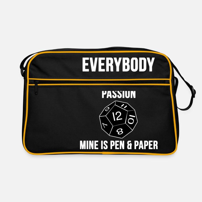 Pen and paper Sac Retro