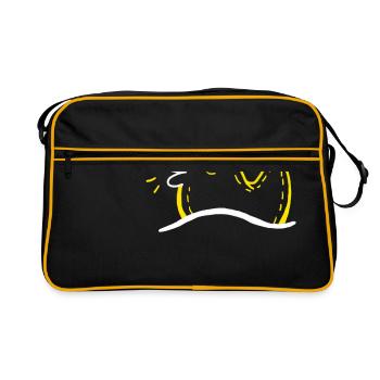 Bobard de bain - Sac Retro - noir/or - Devant