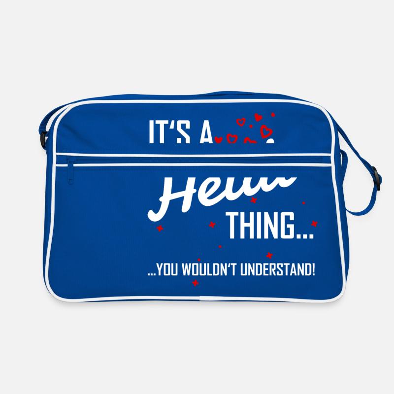 Il est une chose Heidi tu ne comprendrais pas! nom Sac Retro