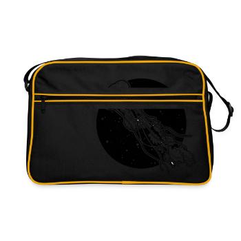 93 - Sac Retro - noir/or - Devant