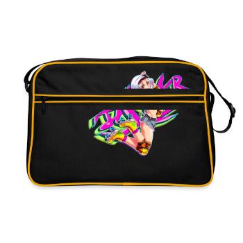 Roller skating - Sac Retro - noir/or - Devant