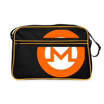 monero - Sac Retro - noir/or - Devant