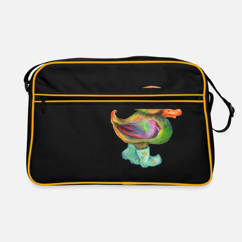 Snozzleberryduck's autumn stroll Retro Bag