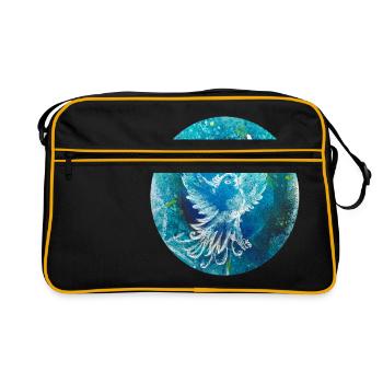 Dove - Retro Tasche - Schwarz/Gold - Vorne