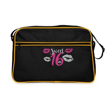 Doux 16 - Sac Retro - noir/or - Devant