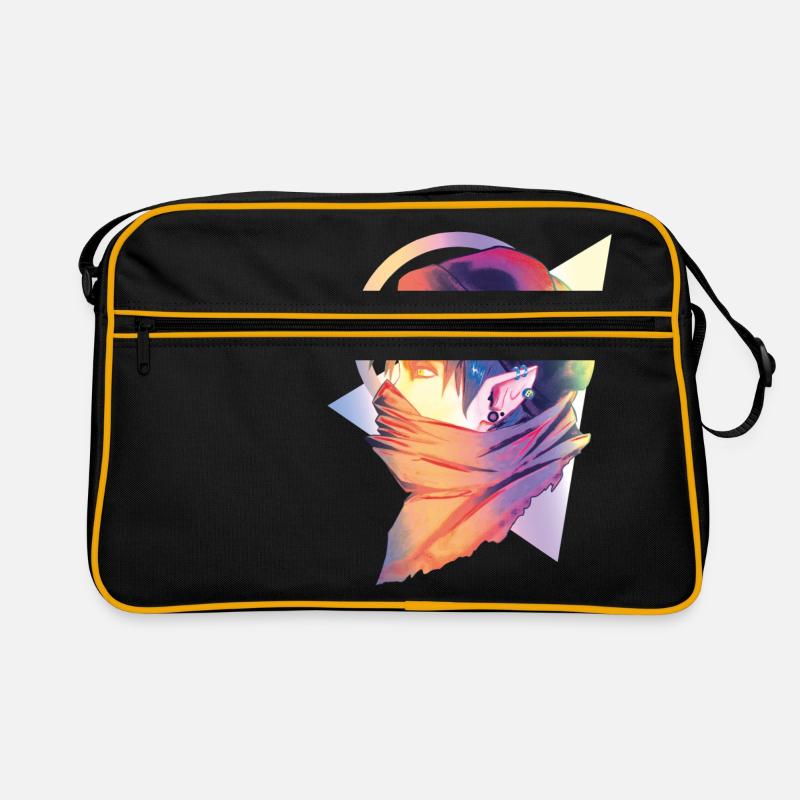 Elf modern - Sac Retro - noir/or