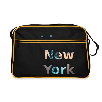 I love New York - Sac Retro - noir/or - Devant