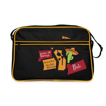 Tequila - Retro Bag - black/gold - Front