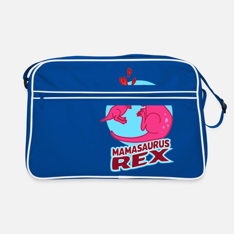 Mamasaurus Dinosaur T Rex Muttertag für Mutter Retro Tasche