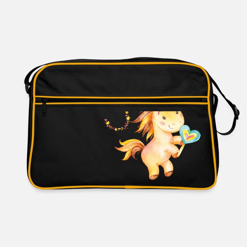 Schulanfang 1.Klasse Pferd ***super süß*** Retro Tasche