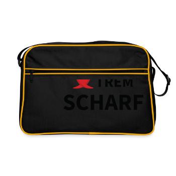 XTREM sharp - Retro Bag - black/gold - Front