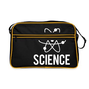 SCIENCE - Retro Bag - black/gold - Front