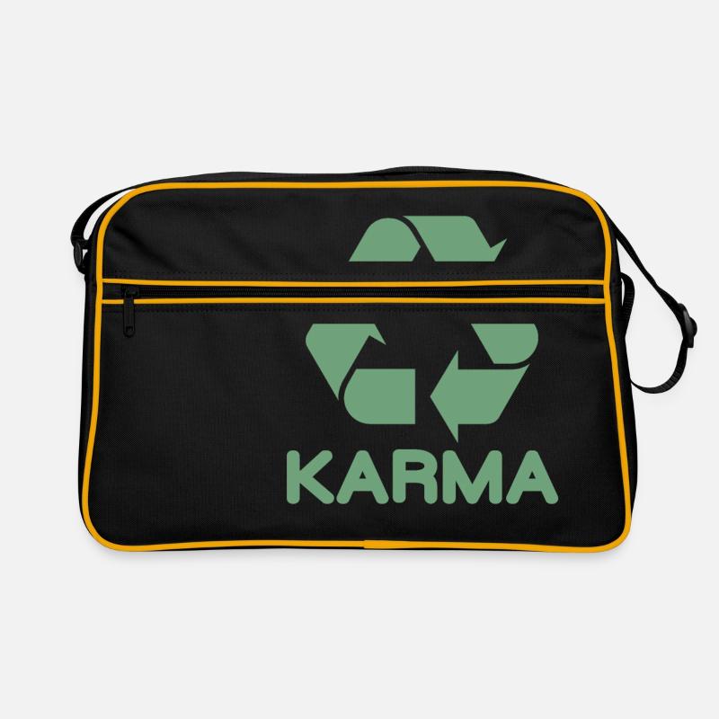 Karma idée de cadeau de répétition Sac Retro
