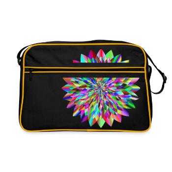 modèle circulaire - Sac Retro - noir/or - Devant