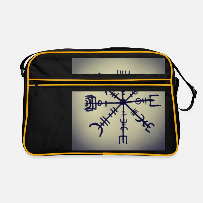 Wikinger Runen Retro Tasche
