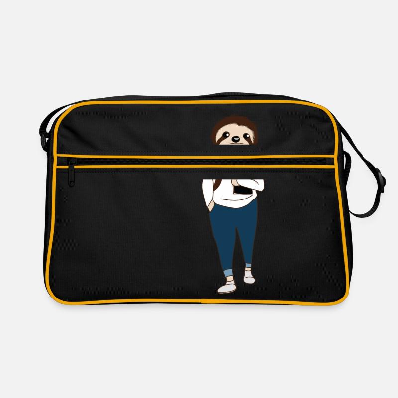 Sloth étudiant - fête - relax Sac Retro