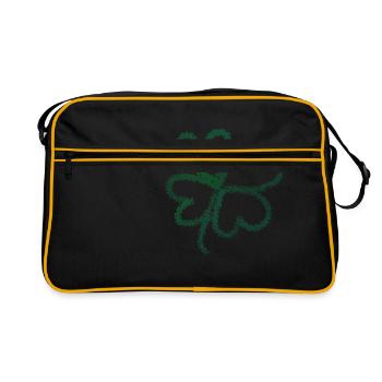 cloverleaf - Sac Retro - noir/or - Devant